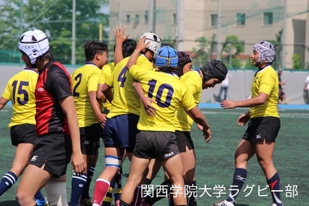 2016/05/08【新人戦】vs天理大学