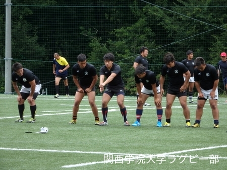 2016/8/19　【菅平合宿】vs成蹊大学A