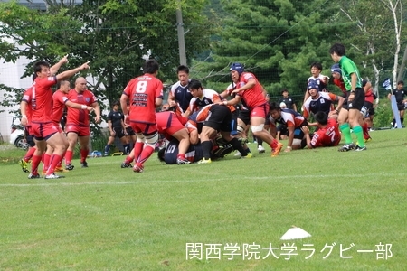 2016/8/19　【菅平合宿】vs中央大学A