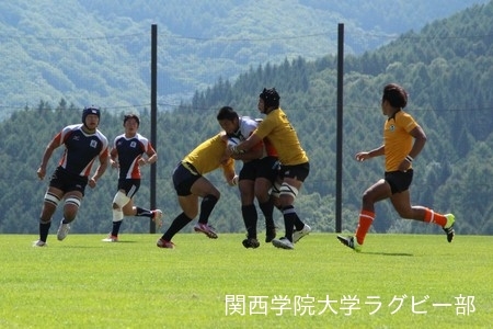 2016/08/25 【菅平合宿】vs拓殖大学A