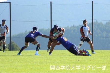 2016/08/25 【菅平合宿】vs拓殖大学B