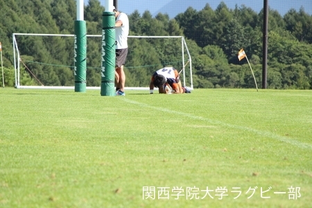 2016/08/25 【菅平合宿】vs拓殖大学B