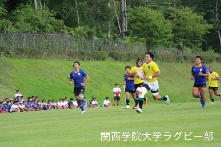 2016/8/26  【菅平合宿】vs拓殖大学C