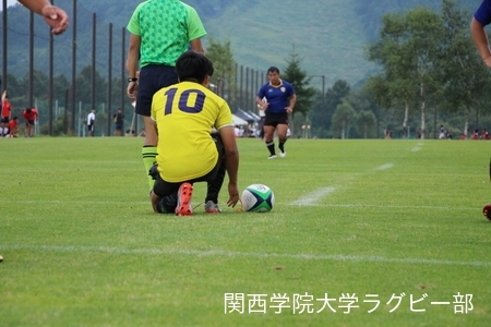 2016/8/26  【菅平合宿】vs拓殖大学C