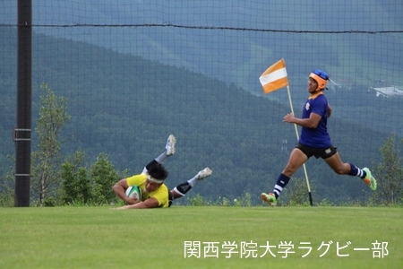 2016/8/26  【菅平合宿】vs拓殖大学C