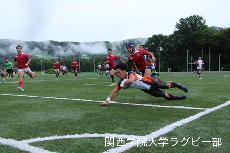 2016/08/27  【菅平合宿】vs日本大学B