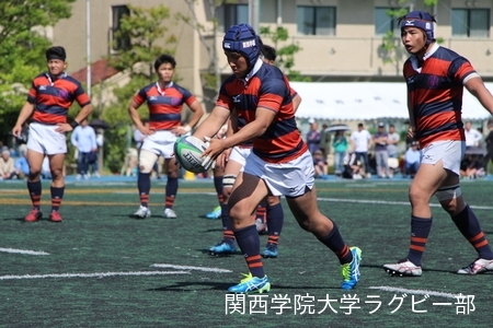 2017/05/05 vs天理大学A【関西学院ラグビーカーニバル】