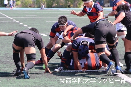 2017/05/05 vs天理大学A【関西学院ラグビーカーニバル】