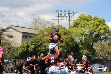 2017/05/05 vs天理大学A【関西学院ラグビーカーニバル】