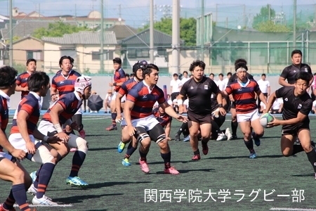 2017/05/05 vs天理大学A【関西学院ラグビーカーニバル】