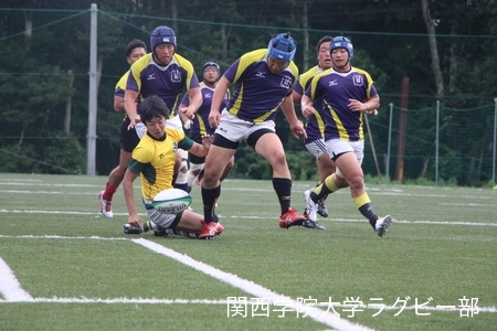 2017/08/20  【菅平合宿】 vs武蔵大学C