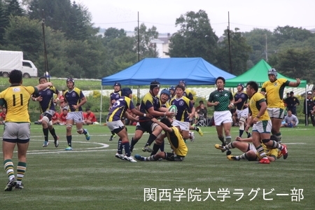 2017/08/20  【菅平合宿】 vs武蔵大学C