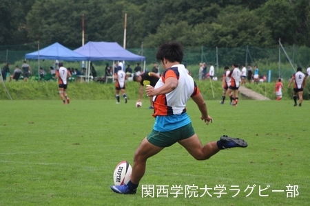 2017/08/21  【菅平合宿】 vs日本大学B