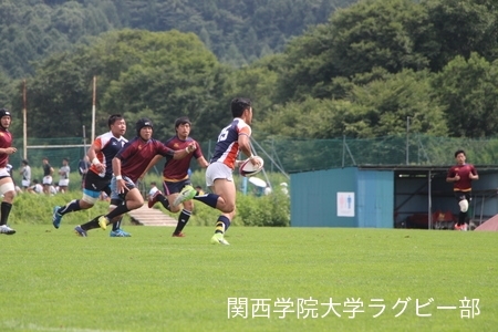 2017/08/21  【菅平合宿】 vs日本大学A