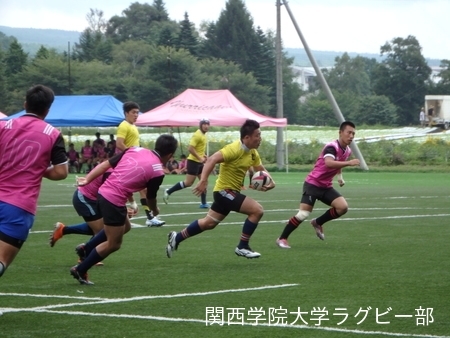 2017/08/22  【菅平合宿】 vs日本大学C