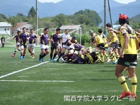 2017/08/23【菅平合宿】vs中央大学C