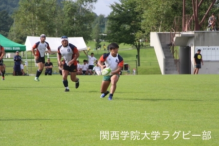 2017/08/23  【菅平合宿】 vs大東文化大学B