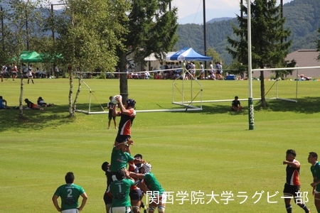 2017/08/24【菅平合宿】vs中央大学A